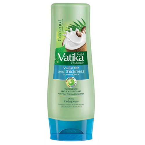 Dabur Vatika Volume and Thickness Conditioner / Кондиционер Объём и Толщина для Волос 210 мл фото 5