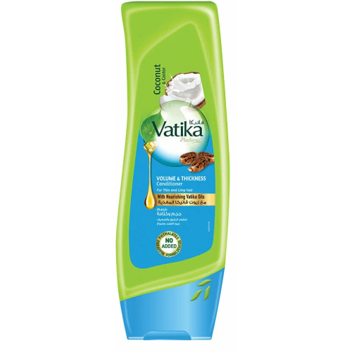 Dabur Vatika Volume and Thickness Conditioner / Кондиционер Объём и Толщина для Волос 210 мл