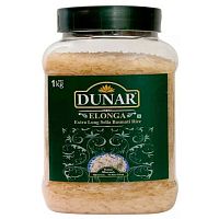 Dunar Elonga Sella Basmati Rice pot / Рис Басмати Элонга Селла банка 1 кг