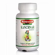 Baidyanath Ayurveda Kanchnar Guggulu / Байдианат Канчнар Гуггул 80 таб.