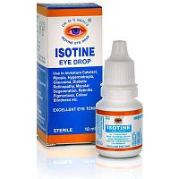 Jagat Pharma Isotine Eye Drop / Изотин капли для глаз 10 мл